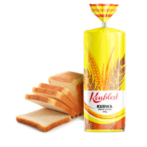 Kenblest White Kubwa Sliced 400g Pack Bread